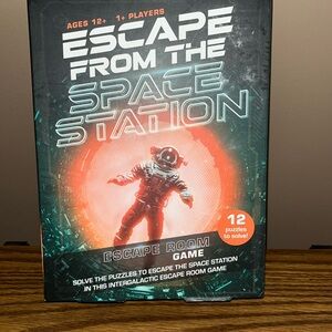 Escape from the space station escape room game